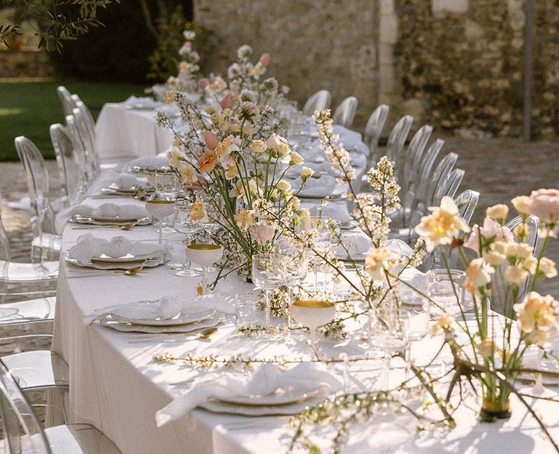 Organización de eventos recetas florales